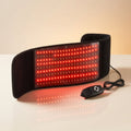 Ceinture luminothérapie LED rouge Lumoza L'Intense, panneau allumé